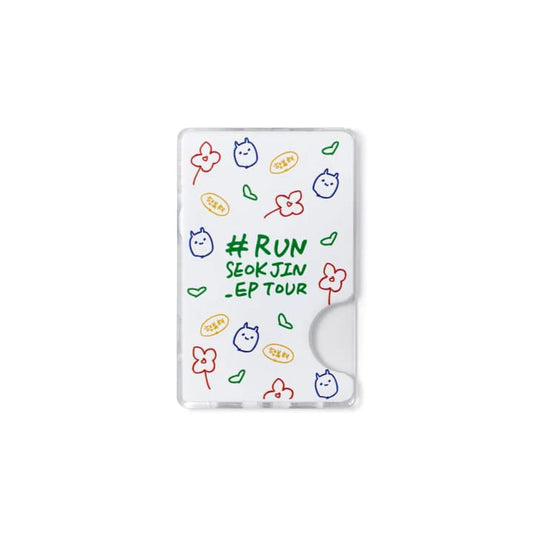 BTS JIN - RUNSEOKJIN OFFICIAL MERCH MAGNETIC CARD HOLDER VER.1