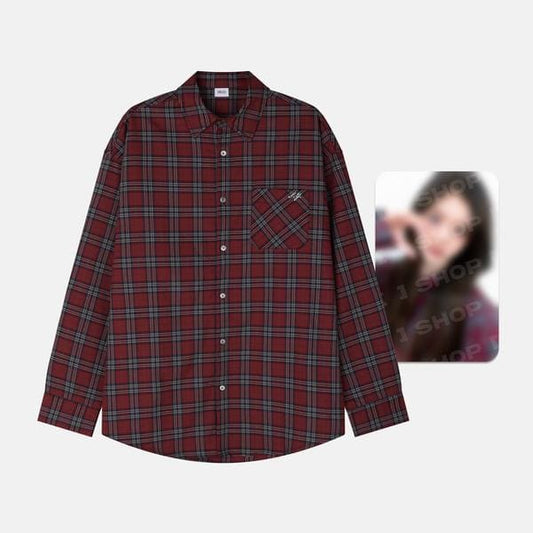 NMIXX - ARTIST LABEL : NMIXX EDITION OFFICIAL MERCH MADE BY SULLYOON PLAID SHIRTS