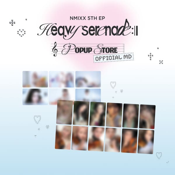 NMIXX - HEAVY SERENADE POP-UP STORE OFFICIAL MERCH LENTICULAR TRADING CARD
