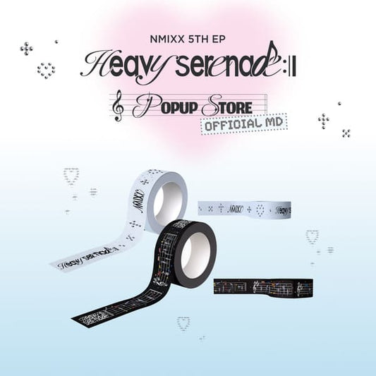 NMIXX - HEAVY SERENADE POP-UP STORE OFFICIAL MERCH MASKING TAPE