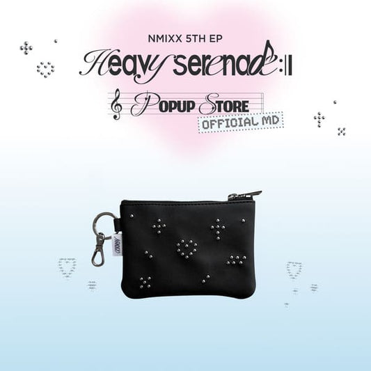 NMIXX - HEAVY SERENADE POP-UP STORE OFFICIAL MERCH MINI POUCH KEYRING