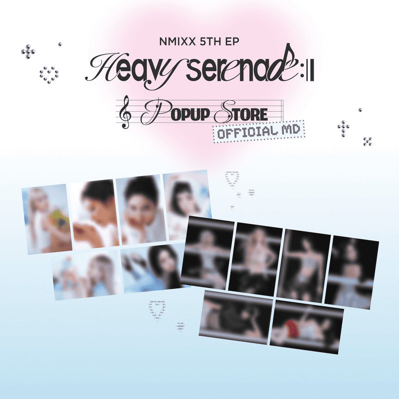 NMIXX - HEAVY SERENADE POP-UP STORE OFFICIAL MERCH POSTCARD SET