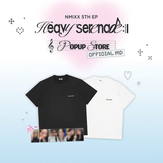 NMIXX - HEAVY SERENADE POP-UP STORE OFFICIAL MERCH T-SHIRT