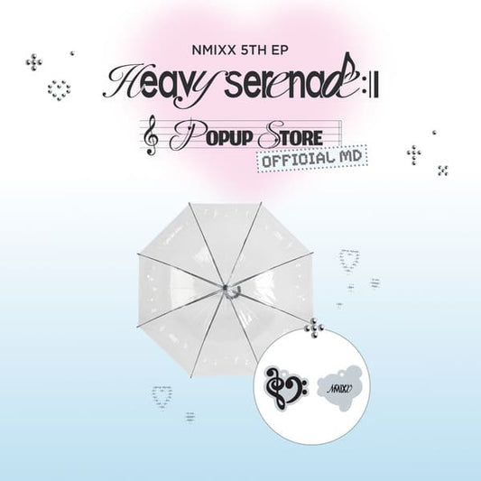 NMIXX - HEAVY SERENADE POP-UP STORE OFFICIAL MERCH UMBRELLA & UMBRELLA-RING SET