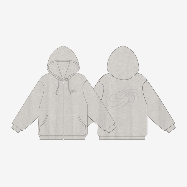 NMIXX - 1ST WORLD TOUR EPISODE 1: ZERO FRONTIER OFFICIAL MERCH HOOD ZIP-UP