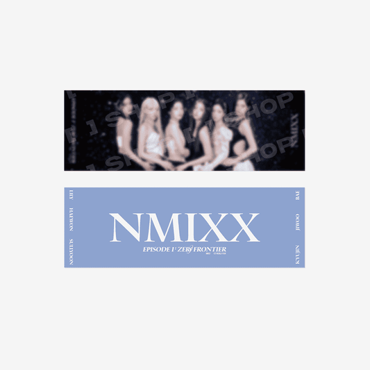 NMIXX - 1ST WORLD TOUR EPISODE 1: ZERO FRONTIER OFFICIAL MERCH PHOTO SLOGAN