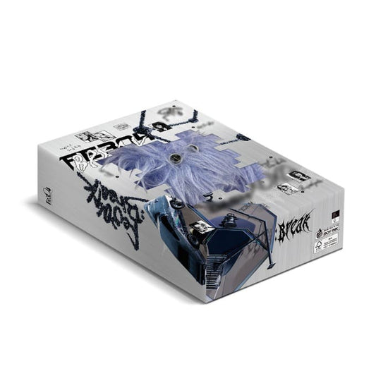 NMIXX 2nd EP Album Fe3O4: BREAK Limited ver. with Hidden helper doll keyring, Postcard, Lyric book, Interview sticker, Photocard set.