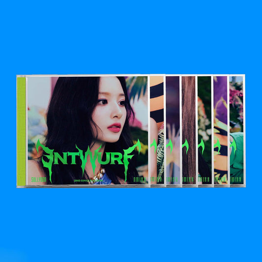 NMIXX 2nd Single Album ENTWURF JEWEL CASE VER. (Member Version Selectable) with Jewel case, Photobook, Photocard.