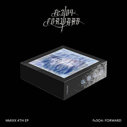 NMIXX 4th EP Album Fe3O4: FORWARD Limited Ver. with Booklet, Tray, Flip book, Film postcard, Photocards, Unit photocard.