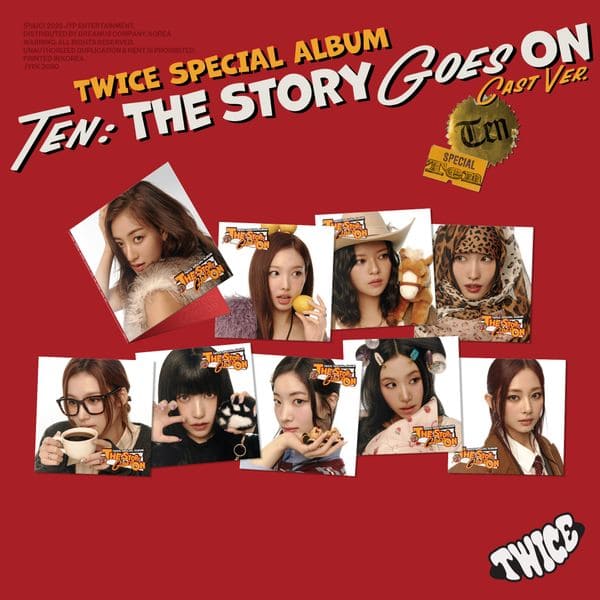 TWICE - SPECIAL ALBUM TEN: THE STORY GOES ON (CAST VER.)