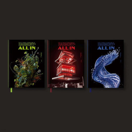 P1Harmony 6th Mini Album HARMONY : ALL IN (ALL IN / BUMP IN / FLOW IN Ver.)