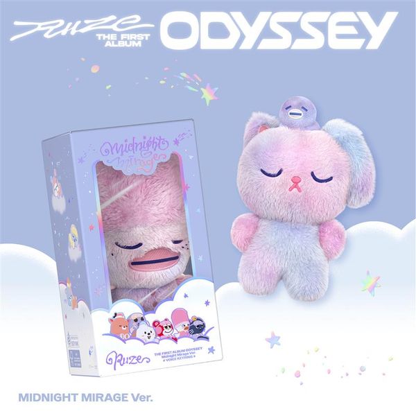 RIIZE 1st Full Album ODYSSEY MIDNIGHT MIRAGE B VER. WEVERSE VER. (SMART ALBUM) [SHOTARO / EUNSEOK / SUNGCHAN / WONBIN / SOHEE / ANTON VER.] with voice keyring, ID Photo, Photocard, Postcard, Folded poster.