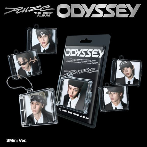 RIIZE 1st Full Album ODYSSEY SMINI VER. (SMART ALBUM) [SHOTARO / EUNSEOK / SUNGCHAN / WONBIN / SOHEE / ANTON VER.] with Music NFC CD, Photocard.