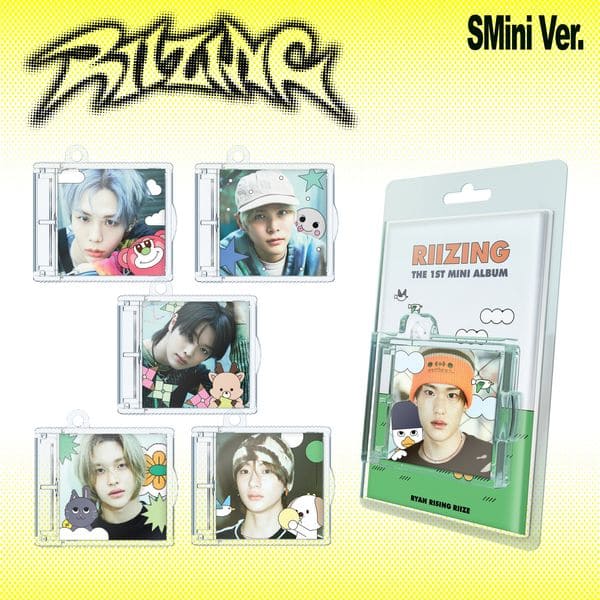 RIIZE 1st Mini Album RIIZING SMINI VER. (RRR 라라즈 EIDITION) [SHOTARO / EUNSEOK / SUNGCHAN / WONBIN / SOHEE / ANTON VER.] with Muisc NFC CD, Photocard.