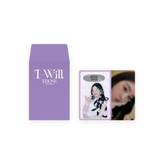 RED VELVET IRENE - 2026 IRENE ASIA TOUR OFFICIAL MERCH SPEECH BUBBLE CARD SET
