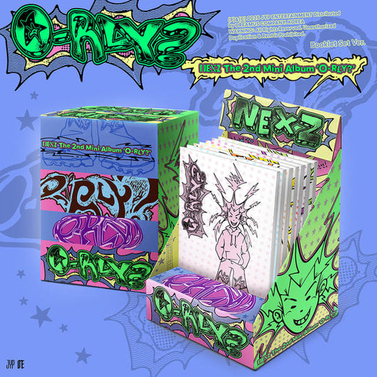 NEXZ - 2ND MINI ALBUM O-RLY? (BOOKLET SET VER.)