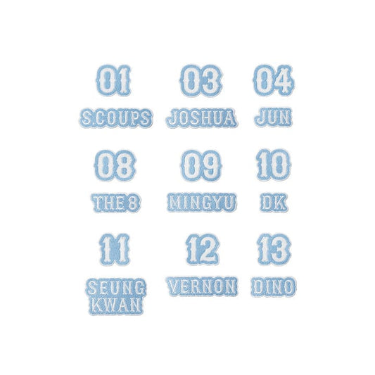 SEVENTEEN - 2026 SVT 10TH FAN MEETING SEVENTEEN IN CARAT LAND OFFICIAL MERCH PATCH