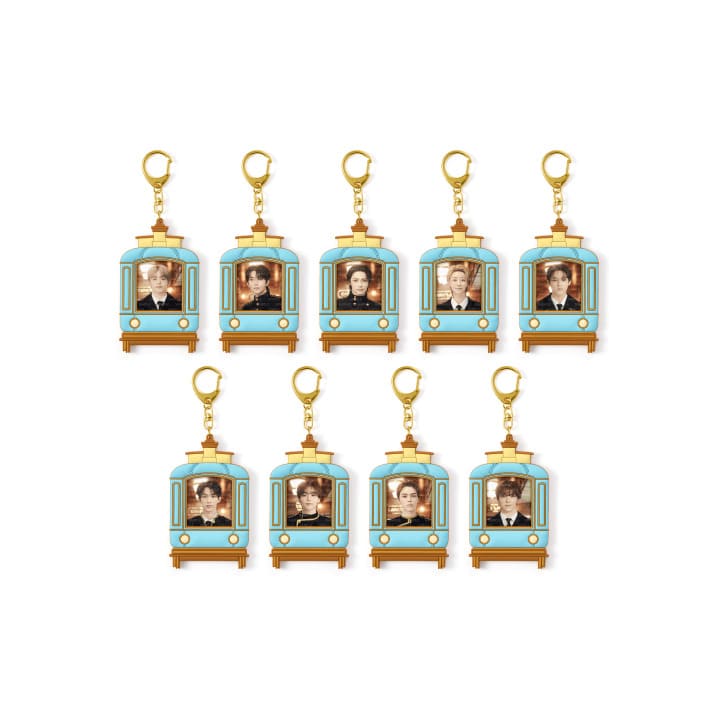 SEVENTEEN - 2026 SVT 10TH FAN MEETING SEVENTEEN IN CARAT LAND OFFICIAL MERCH PHOTO HOLDER KEYRING