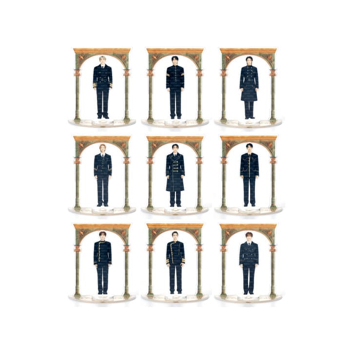 SEVENTEEN - 2026 SVT 10TH FAN MEETING SEVENTEEN IN CARAT LAND OFFICIAL MERCH TURNING ACRYLIC STAND