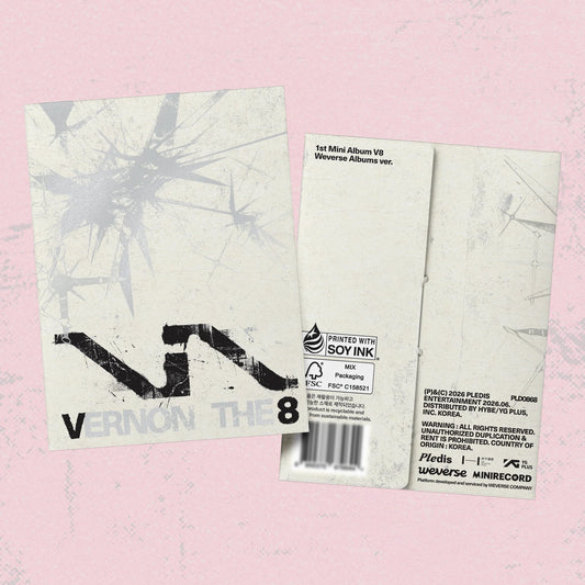 SEVENTEEN VERNON X THE 8 - 1ST MINI ALBUM V8 (WEVERSE ALBUMS VER.)