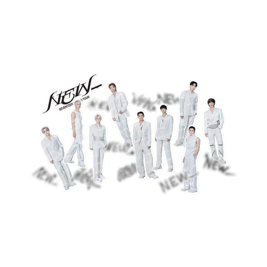 SEVENTEEN WORLD TOUR [NEW_ IN] INCHEON Official MD Sticker set