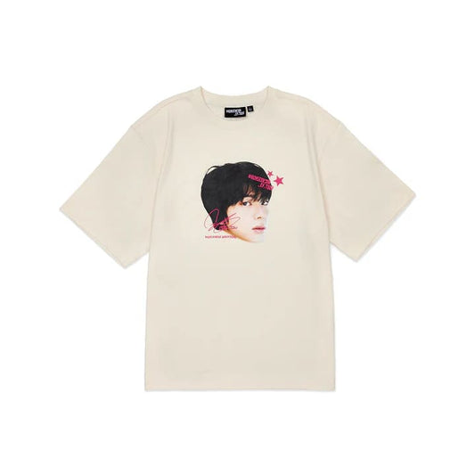 BTS JIN - RUNSEOKJIN OFFICIAL MERCH S/S T-SHIRT (BEIGE)