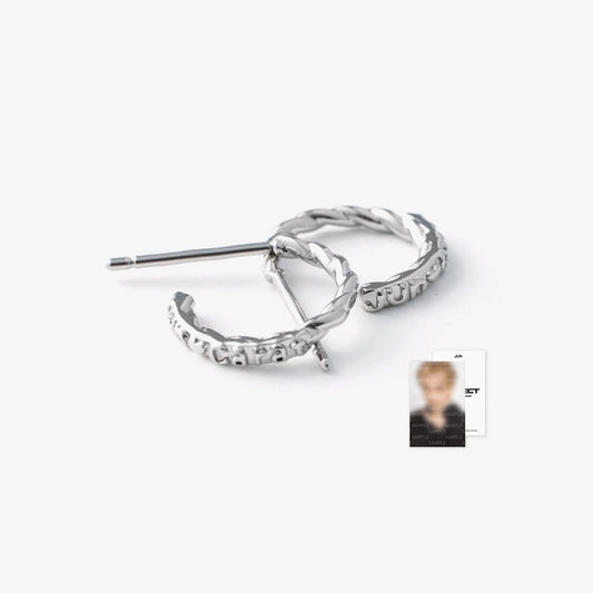 Seventeen 8th Anniversary Earrings Official MD JUN Earrings with Photocard.
