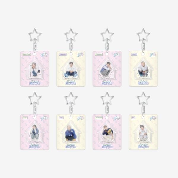 STRAY KIDS - STAY IN OUR LITTLE HOUSE OFFICIAL MERCH MINI BLOCK KEYRING