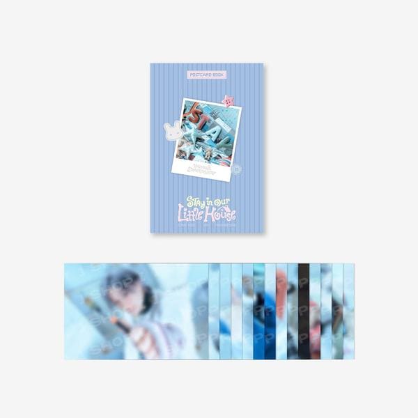 STRAY KIDS - STAY IN OUR LITTLE HOUSE OFFICIAL MERCH POSCARD BOOK