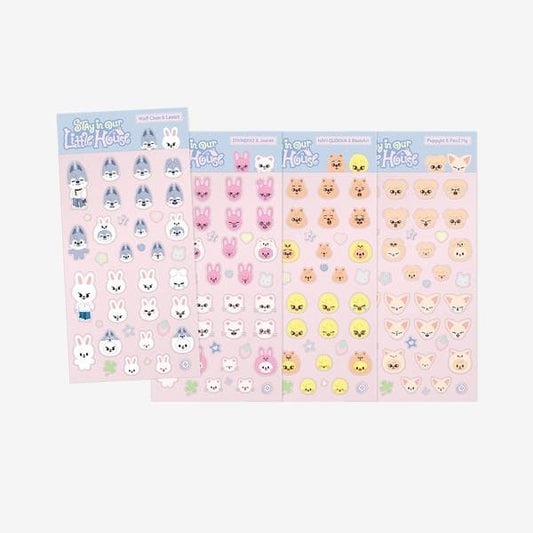 STRAY KIDS - STAY IN OUR LITTLE HOUSE OFFICIAL MERCH SKZOO 3D STICKER