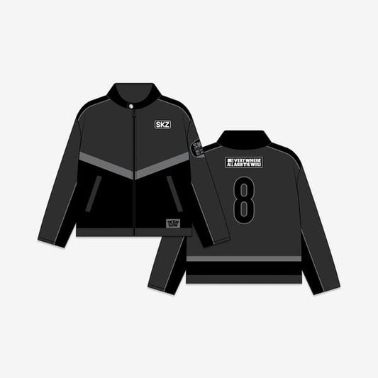 STRAY KIDS - SKZOO EVERYWHERE ALL AROUND THE WORLD OFFICIAL MERCH RACING JACKET (SEOUL VER.)