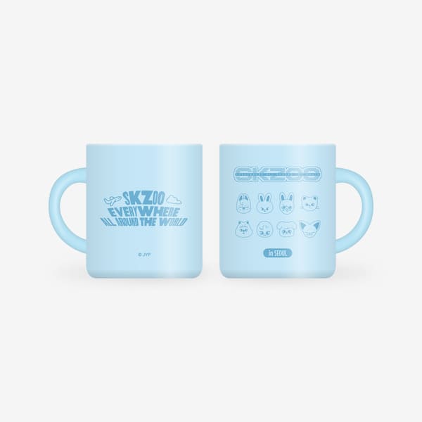 STRAY KIDS - SKZOO EVERYWHERE ALL AROUND THE WORLD OFFICIAL MERCH SKZOO CITY MUG (SEOUL VER.)