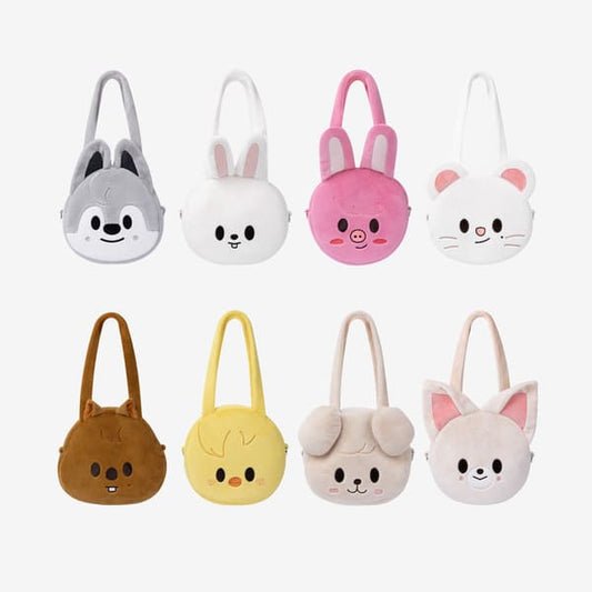 STRAY KIDS - SKZOO EVERYWHERE ALL AROUND THE WORLD OFFICIAL MERCH SKZOO FACE SHOULDER BAG
