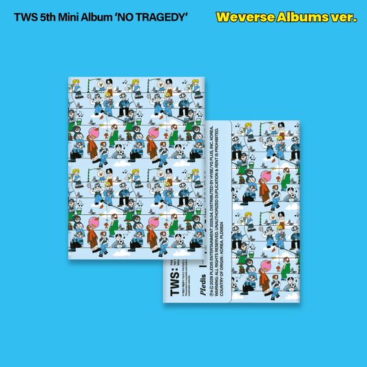 TWS - 5TH MINI ALBUM NO TRAGEDY (WEVERSE ALBUMS VER.)