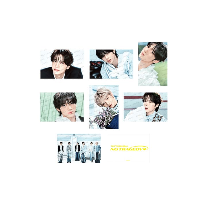 TWS - NO TRAGEDY OFFICIAL MERCH PHOTO POSTCARD