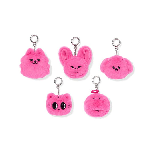 TXT - 7TH YEAR: A MOMENT OF STILLNESS IN THE THORNS OFFICIAL MERCH PPULBATU FACE KEYRING