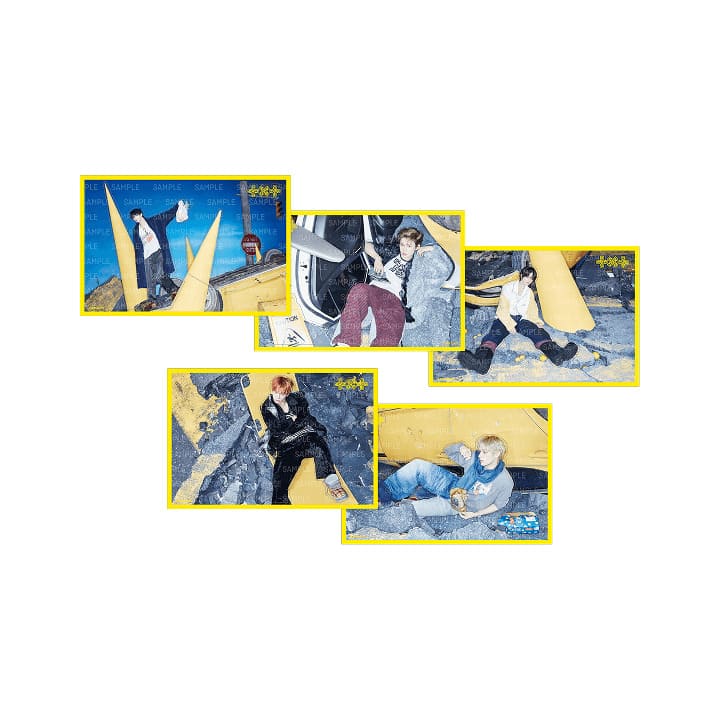 TXT - 7TH YEAR: A MOMENT OF STILLNESS IN THE THORNS OFFICIAL MERCH STICKER SET
