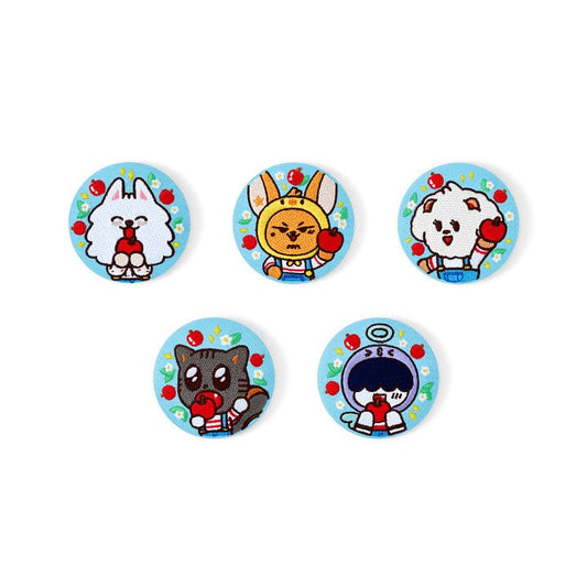 TXT - PPULBATU HEY!APPUL OFFICIAL MERCH EMBROIDERY CAN BADGE