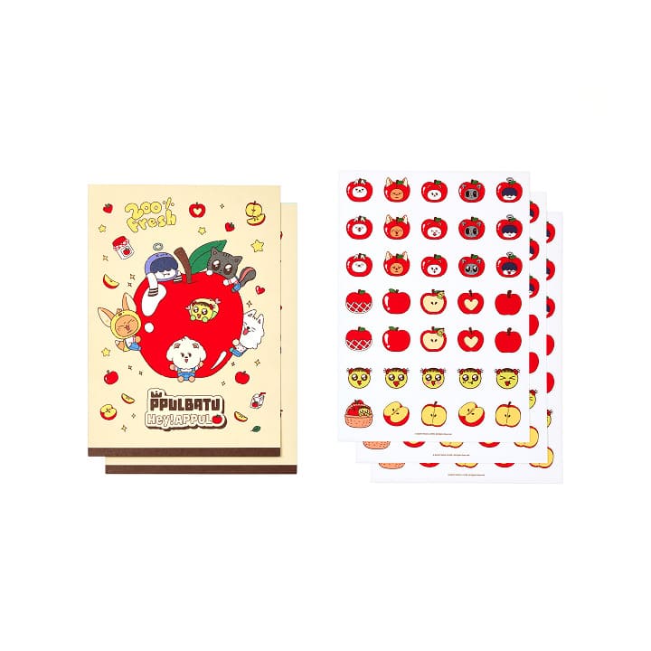 TXT - PPULBATU HEY!APPUL OFFICIAL MERCH GOAL TRACKER STICKER SET