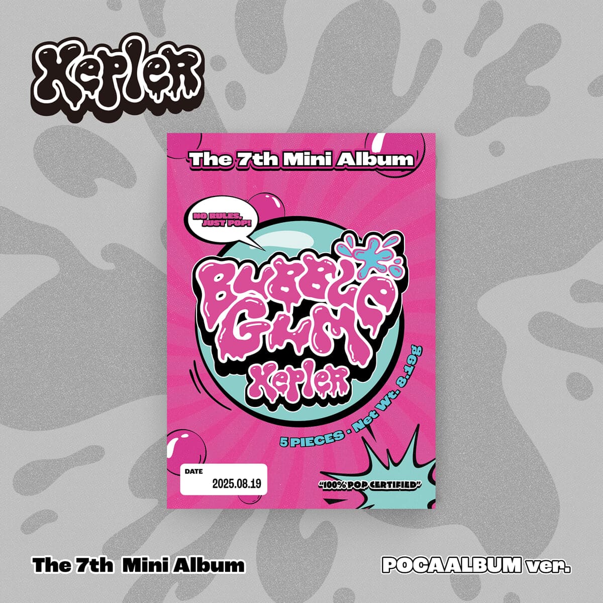KEP1ER - 7TH MINI ALBUM BUBBLE GUM (POCAALBUM VER.)