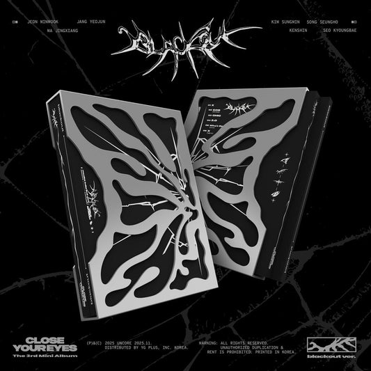 CLOSE YOUR EYES - 3RD MINI ALBUM BLACKOUT (BLACKOUT VER.)