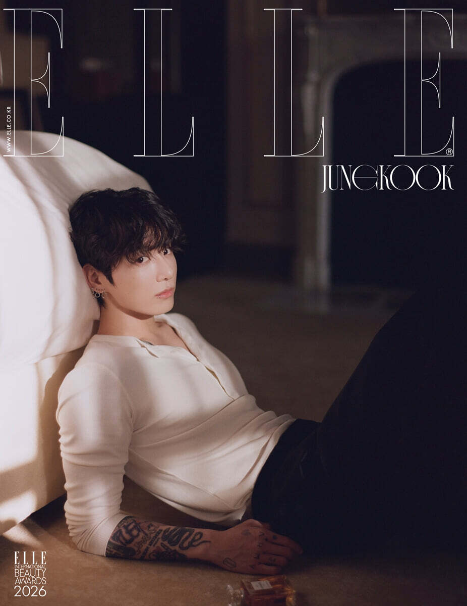 BTS JUNGKOOK - ELLE KOREA 2026 JANUARY ISSUE D TYPE (JUNGKOOK COVER)