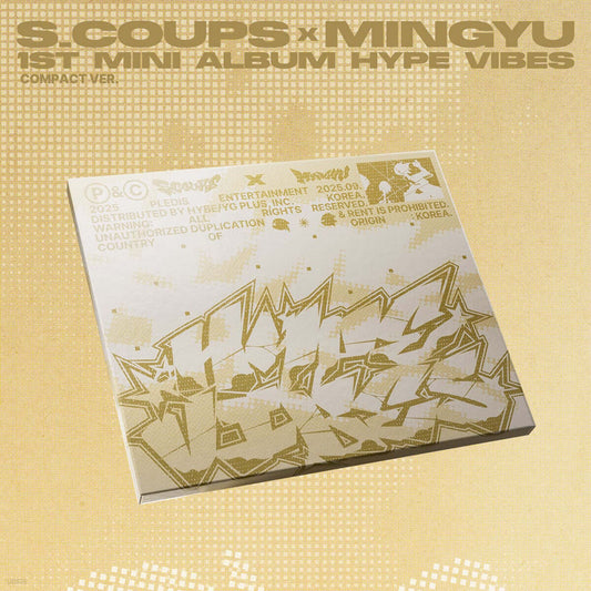 SEVENTEEN S.COUPS X MINGYU - 1ST MINI ALBUM HYPE VIBES COMPACT VER.