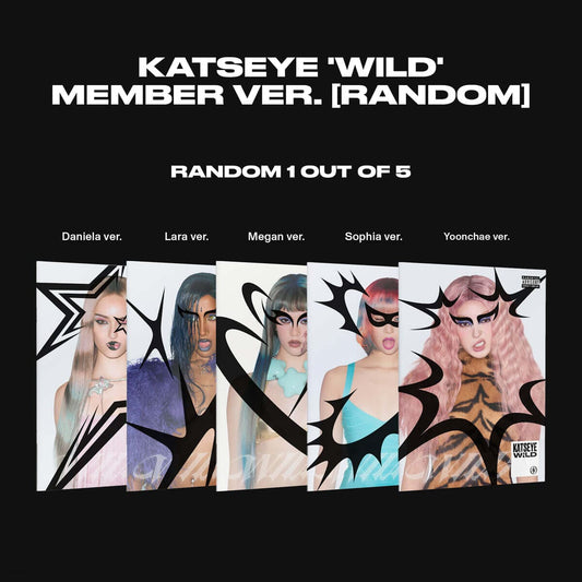 KATSEYE - 3RD EP ALBUM WILD (MEMBER VER.)