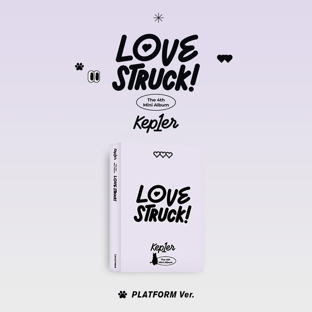 KEP1ER - 4TH MINI ALBUM LOVESTRUCK! (PLATFORM VER.)
