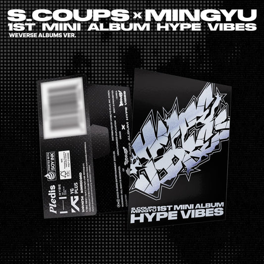 SEVENTEEN S.COUPS X MINGYU - 1ST MINI ALBUM HYPE VIBES WEVERSE ALBUMS VER.