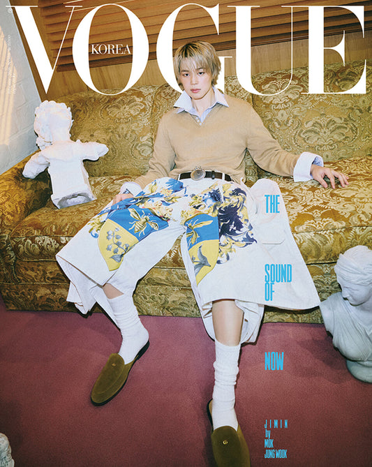 BTS JIMIN - VOGUE KOREA MAGAZINE 2026 FEBRUARY ISSUE E TYPE (BTS JIMIN COVER)