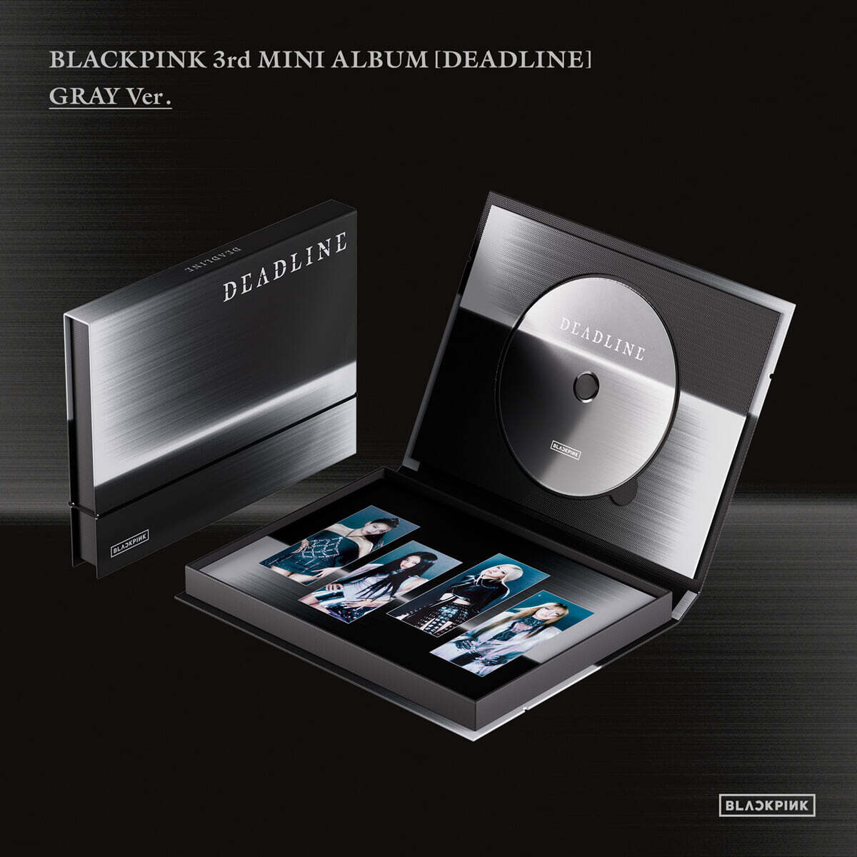 BLACKPINK - 3RD MINI ALBUM DEADLINE (GRAY VER.)