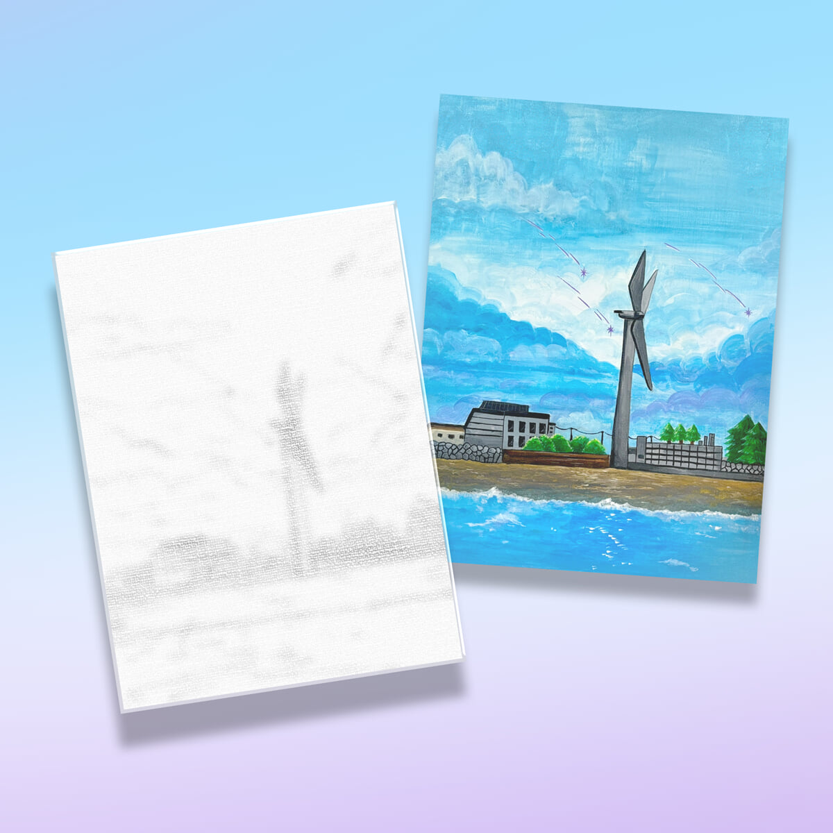 ATEEZ - 2024 BIRTHDAY MD JONGHO PAINTING KIT : BY. ♡
