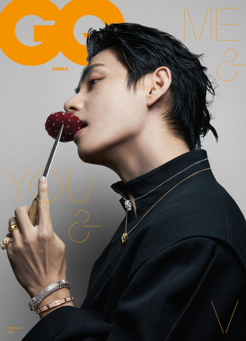 BTS V - GQ KOREA MAGAZINE 2026 FEBRUARY ISSUE D TYPE (BTS V COVER ...